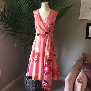 Calvin Klein Watercolor Floral Dress